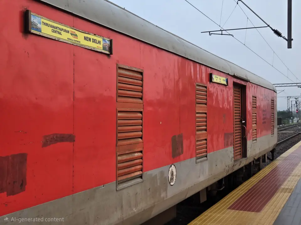12625 Kerala Express train photo 2
